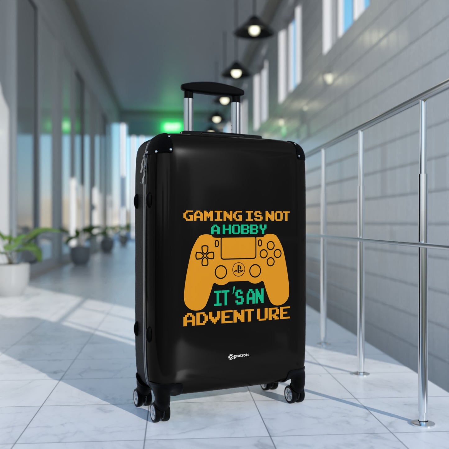 Gaming is not a Hobby it's an Adventure Gamer Gaming Suitcase