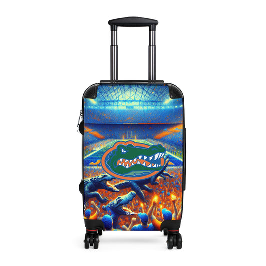 Florida University Gators College Football Team Luggage Bag Rolling Suitcase Spinner