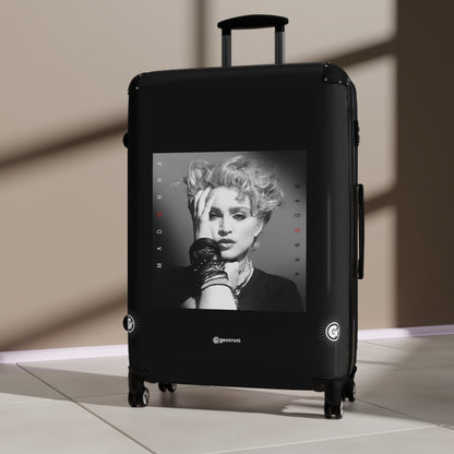 Madonna Madonna Eighties Music Album Luggage Bag Rolling Suitcase Spinner