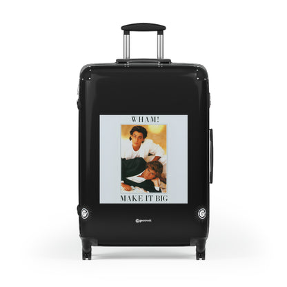 Wham Make it Big Eighties Music Album Luggage Bag Rolling Suitcase Spinner