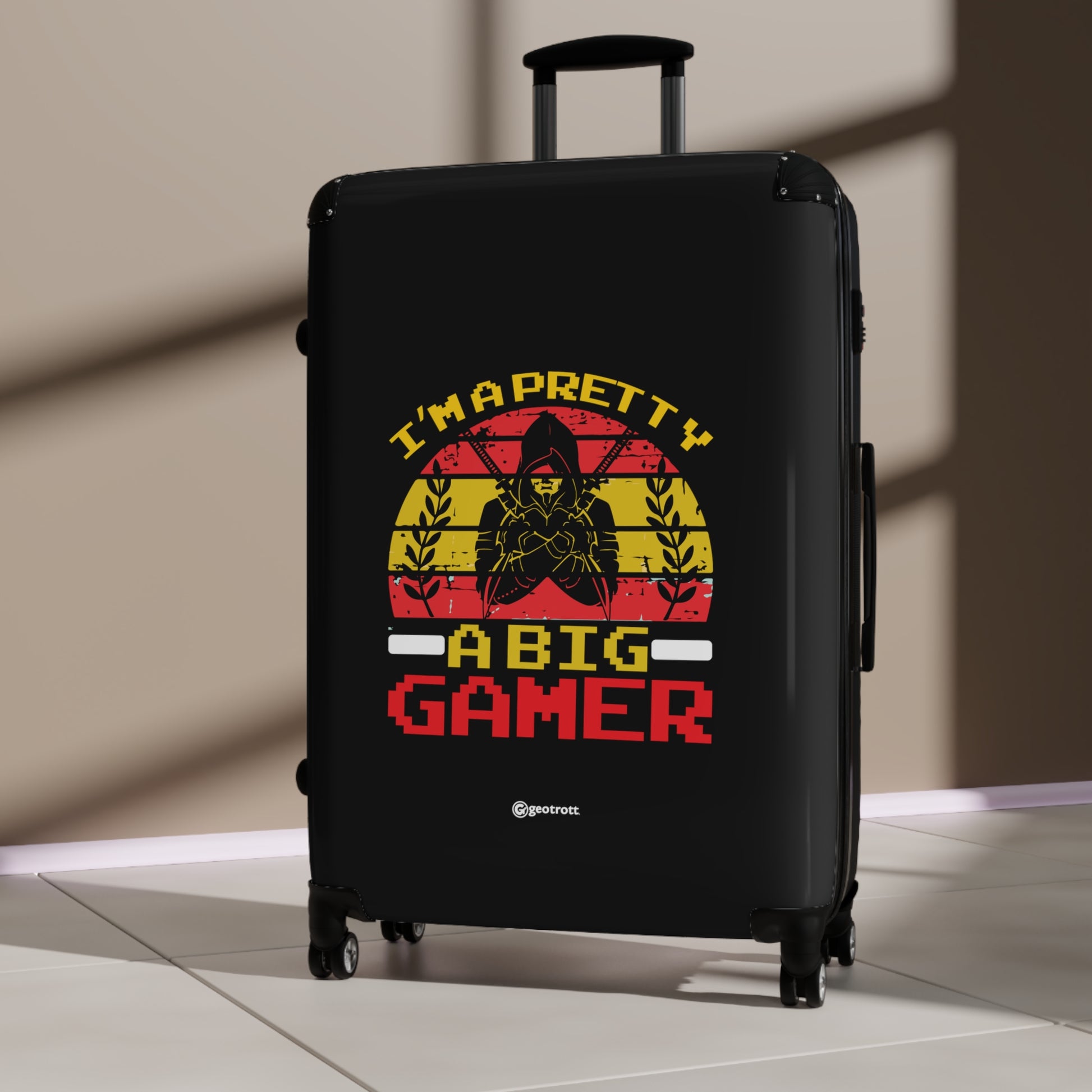 I am a Pretty a Big Gamer Gaming Suitcase-Suitcase-Geotrott