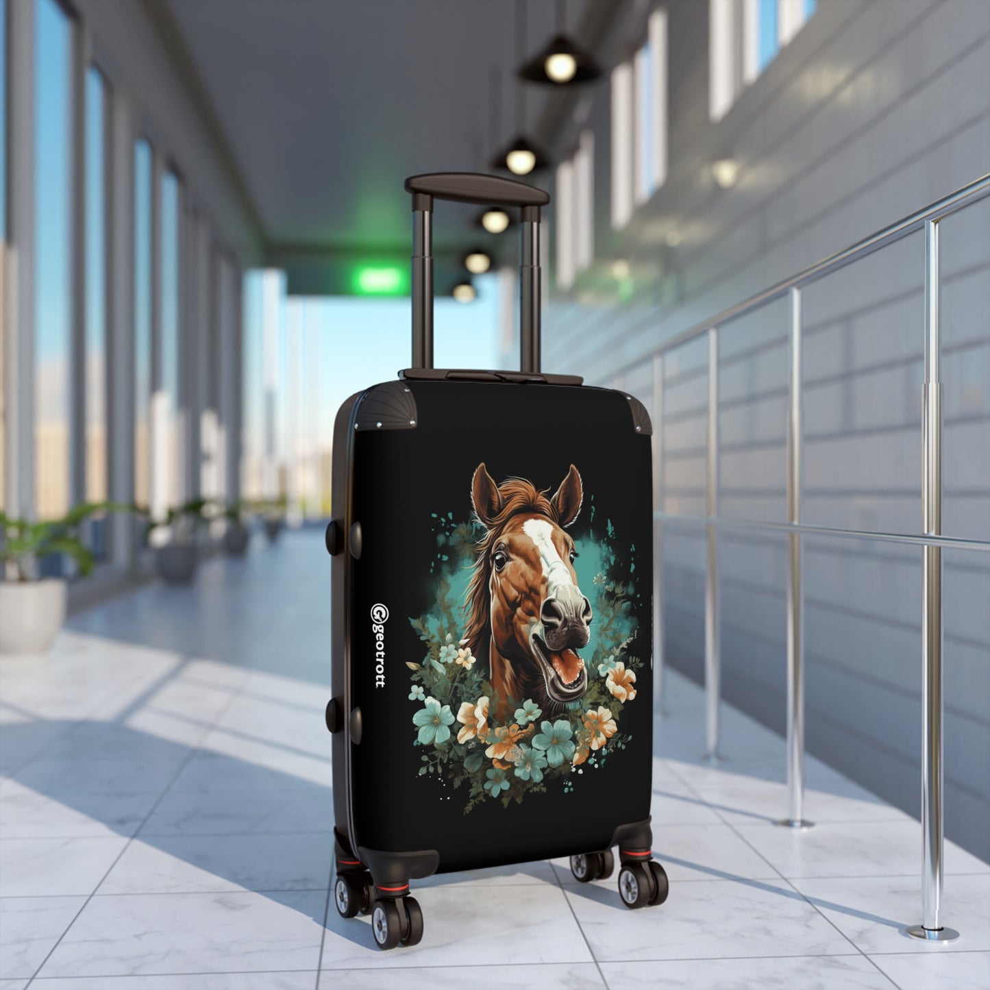 THE T shirt Design a painting of a brown horse with flo bd4708c2 6ae3 472d ab83 5036138a9244 2