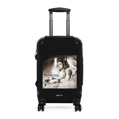 Madonna Like a Virgin Eighties Music Album Luggage Bag Rolling Suitcase Spinner