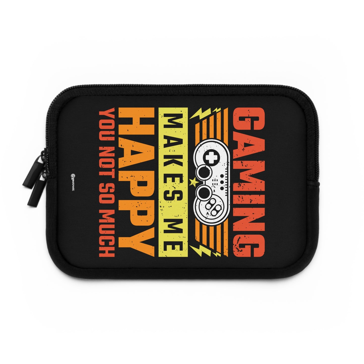 Los juegos me hacen feliz. Tú no tanto. 2 Funda para portátil de neopreno suave y ligera para juegos Gamer