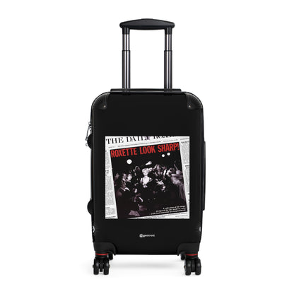 Roxette Look Sharp Eighties Music Album Luggage Bag Rolling Suitcase Spinner