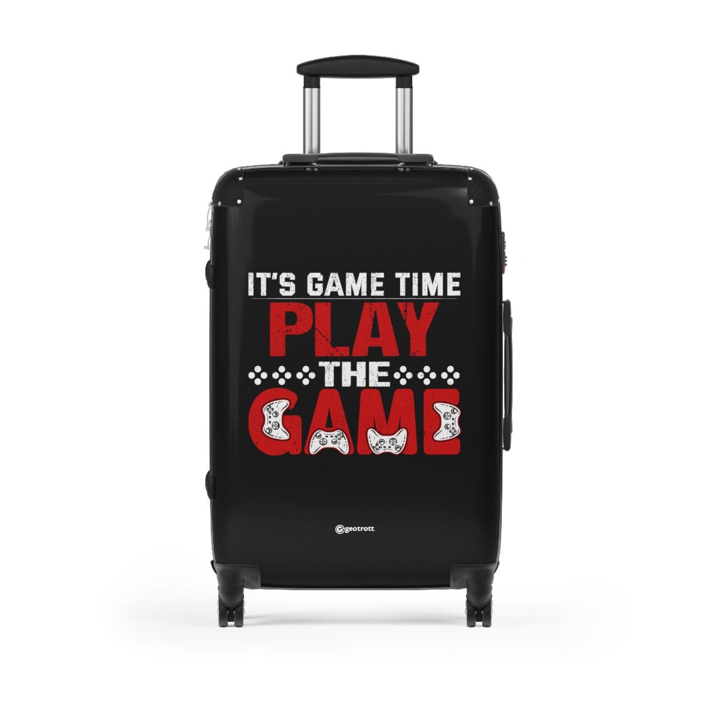 Its Game Time Play the Game Gamer Gaming Suitcase-Bags-Geotrott