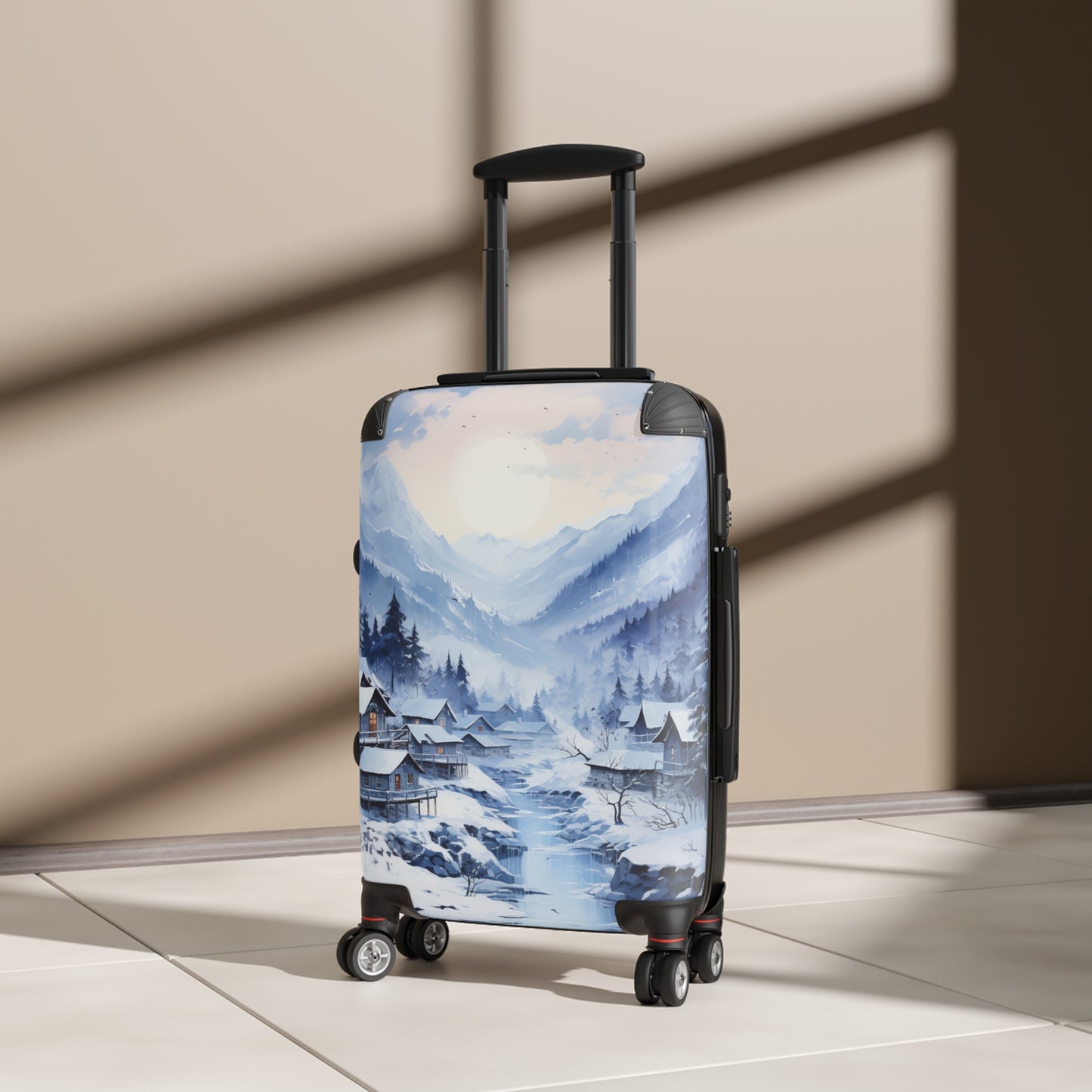 The Snowy Mountain Village At Dusk Cozy Cabins Pine Tre D815F52B-628A-46E4-Aed6-A7Dd0Fd9E17F 1