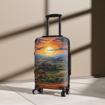 The Poster Design Tuscany Sunset Oil Painting Capturing D798Bd14-B51F-4533-8Ead-119A01A3C2De 1