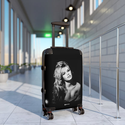 Brigitte Anne-Marie Bardot French former actress Singer Model Sexual Revolution 20TH CENTURY Photos Luggage Bag Rolling Suitcase Spinner