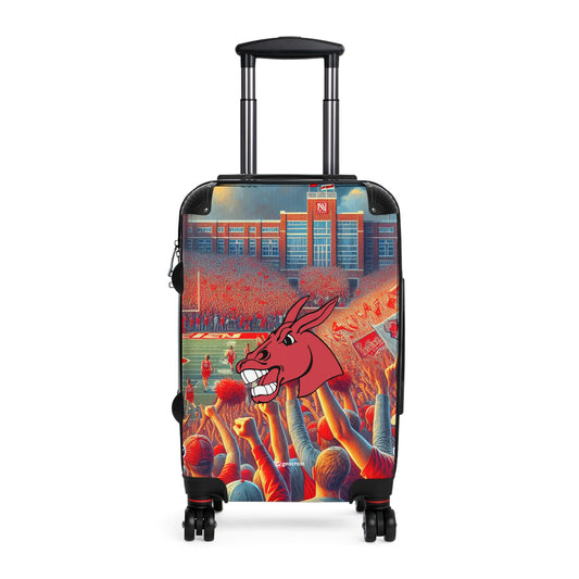 The Central Missouri Mules and Jennies College Team Luggage Bag Rolling Suitcase Spinner