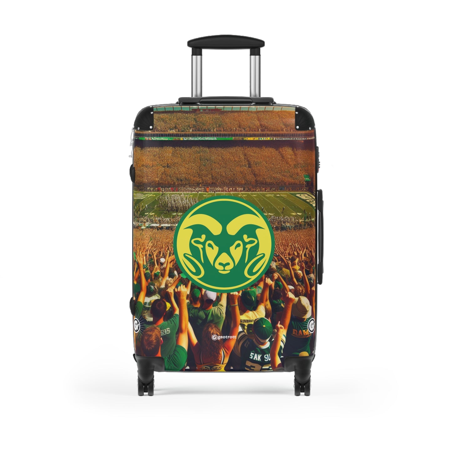 Colorado State Rams COLLEGE Team Luggage Bag Rolling Suitcase Travel Accessories