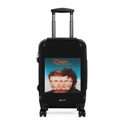 The Miracle Queen Eighties Music Album Luggage Bag Rolling Suitcase Spinner