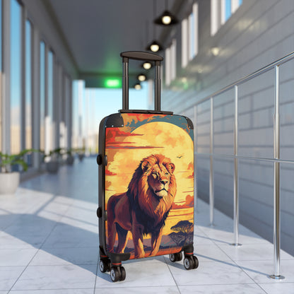 Vintage Poster Safari Adventure Lion Spotting Sunset Over 39F07C07-218F-41D1-9774-E51Cdb723017 3