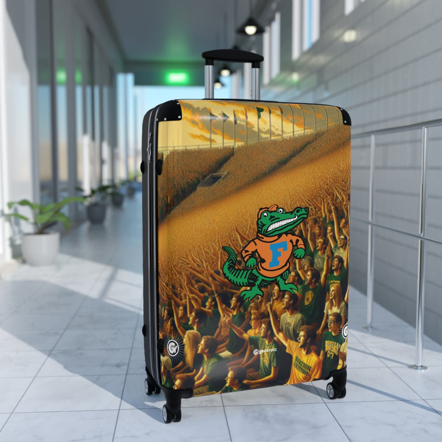 Florida State University Gators American College Football Team Luggage Bag Rolling Suitcase Spinner