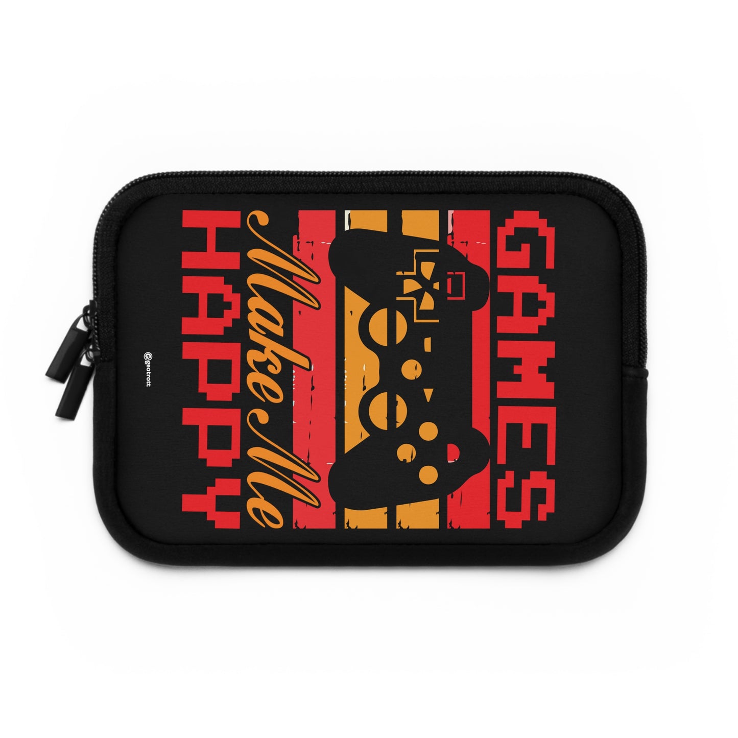 Games Make me Happy Gamer Gaming Laptop Sleeve