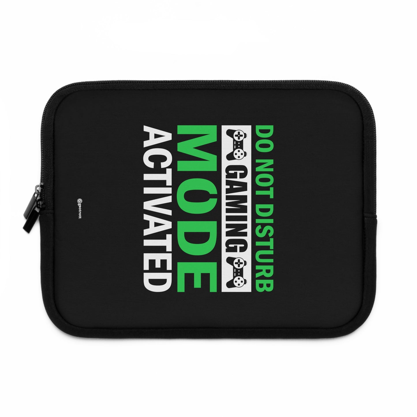 Do not Disturb Gaming Mode Activated Gamer Gaming Lightweight Smooth Neoprene Laptop Sleeve