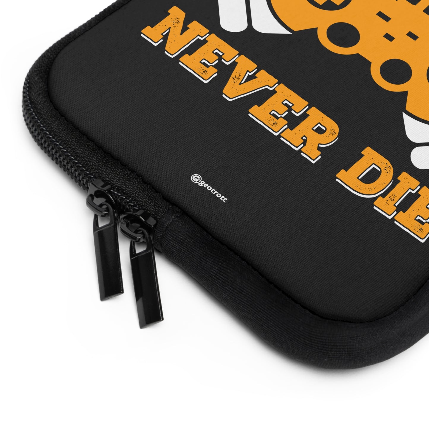 Funda para portátil de neopreno suave y ligera Gamer Never Die Gamer Gaming