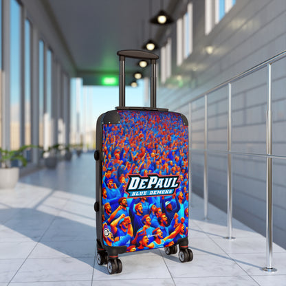 DePaul Blue Demons Mens Basketball COLLEGE Team Luggage Bag Rolling Suitcase Travel Accessories