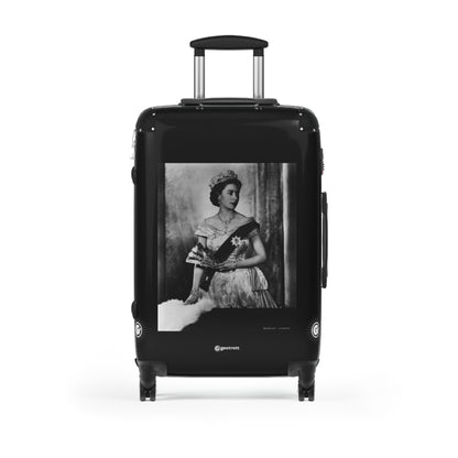 Queen Elizabeth II Of England 20TH CENTURY Photos Luggage Bag Rolling Suitcase Spinner