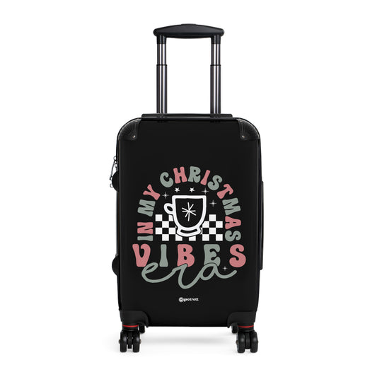 Christmas Season In My Christmas Vibes Era Luggage Bag Rolling Suitcase Spinner