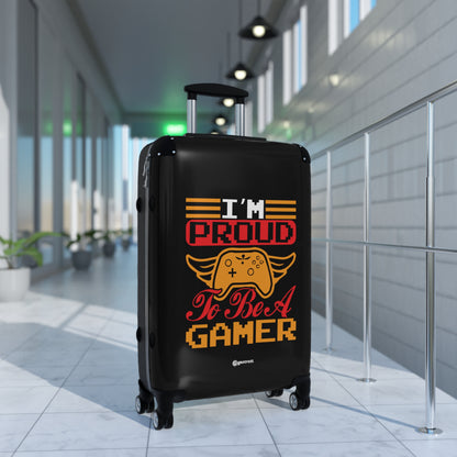 I'm Proud to be a Gamer Gaming Suitcase-Bags-Geotrott