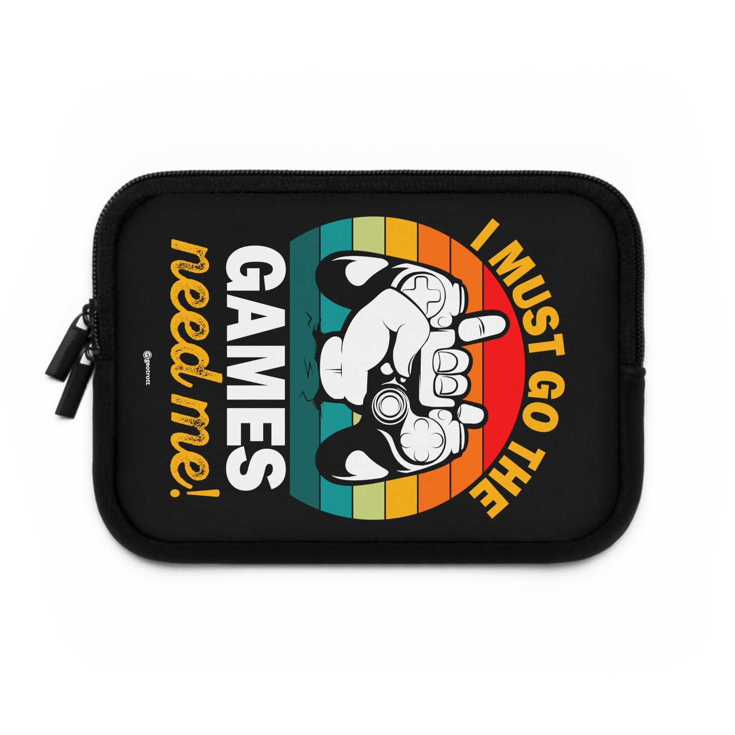 Debo irme Los juegos me necesitan Funda para portátil ligera y suave de neopreno para juegos Gamer