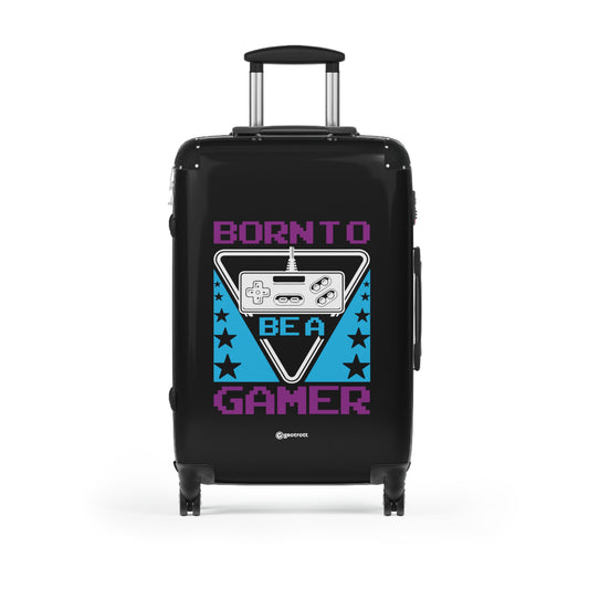 Born to be a Gamer Gamer Gaming Suitcase-Bags-Geotrott