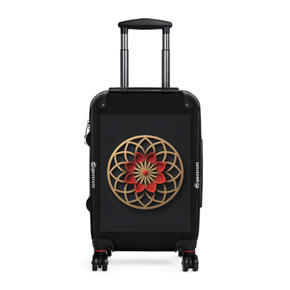 THE a geometric red circular design on a black backgrou 8dbc1b11 18b2 41e2 9430 a2c64b6ecd50 3