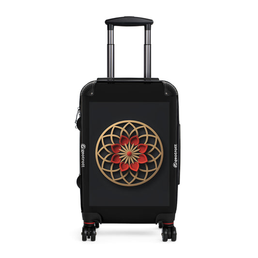 THE a geometric red circular design on a black backgrou 8dbc1b11 18b2 41e2 9430 a2c64b6ecd50 3