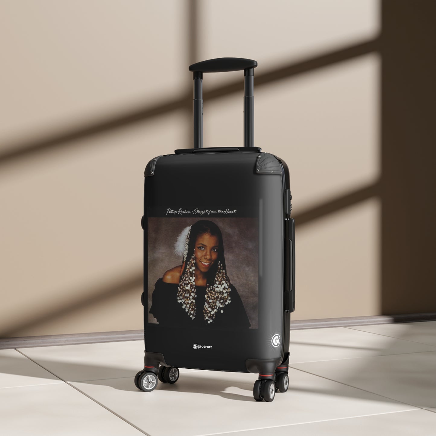 Patrice Rushen Straight From the Heart 1982 Luggage Bag Rolling Suitcase Travel Accessories