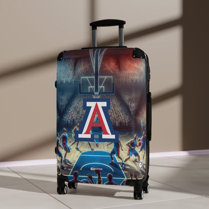 University of Arizona Wildcats Men's Basketball Team Luggage Bag Rolling Suitcase Spinner