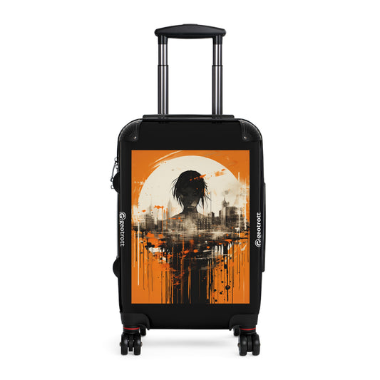 THE a retro splatter portrait with an image of a city i 308b6dab 536b 4137 9236 8b939f0cf400 2