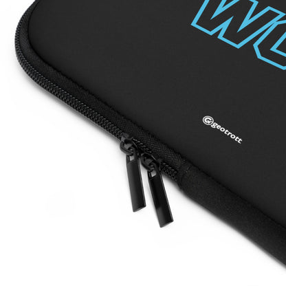 Funda para portátil de neopreno suave y ligera para jugadores nacidos para jugar y obligados a trabajar