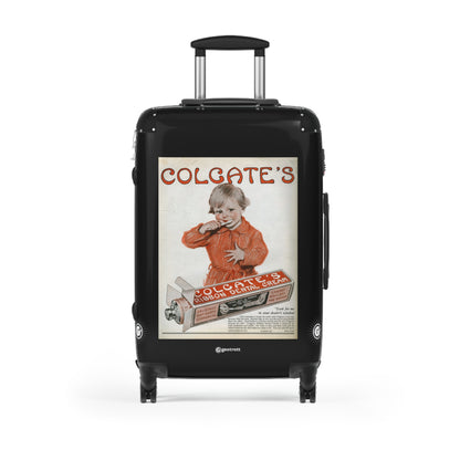 Chocolate's Ribbon Dental Cream Vintage Posters Retro Ad Luggage Bag Rolling Suitcase Spinner