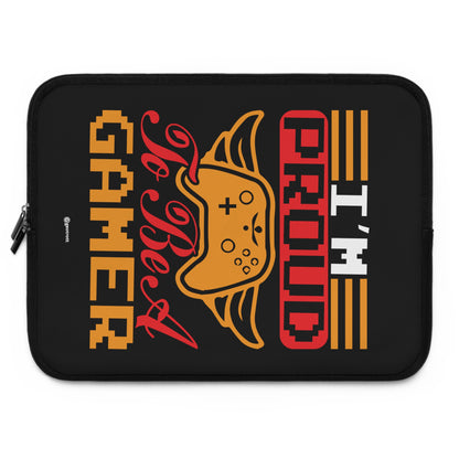 I'm Proud to be a Gamer Gamer Gaming Lightweight Smooth Neoprene Laptop Sleeve