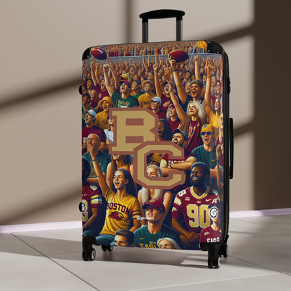 Boston College Eagles Teams Luggage Bag Rolling Suitcase Travel Accessories