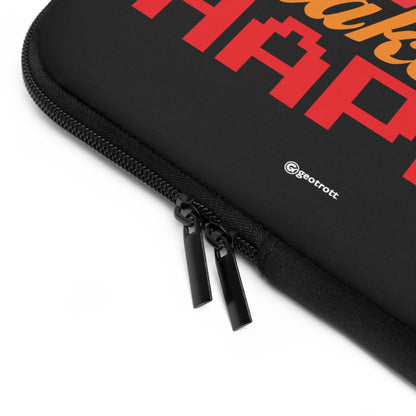 Games Make me Happy Gamer Gaming Laptop Sleeve