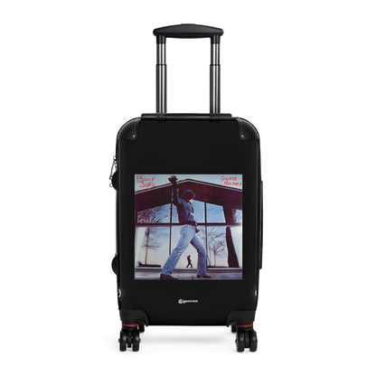 Billy Joel Glass Houses Eighties Music Album Luggage Bag Rolling Suitcase Spinner