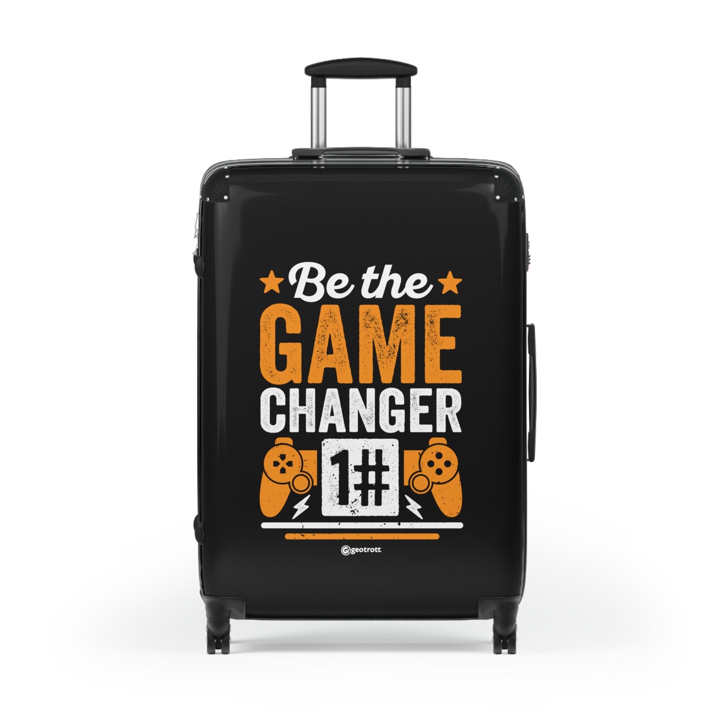 Be the Game Changer Gamer Gaming Suitcase-Bags-Geotrott