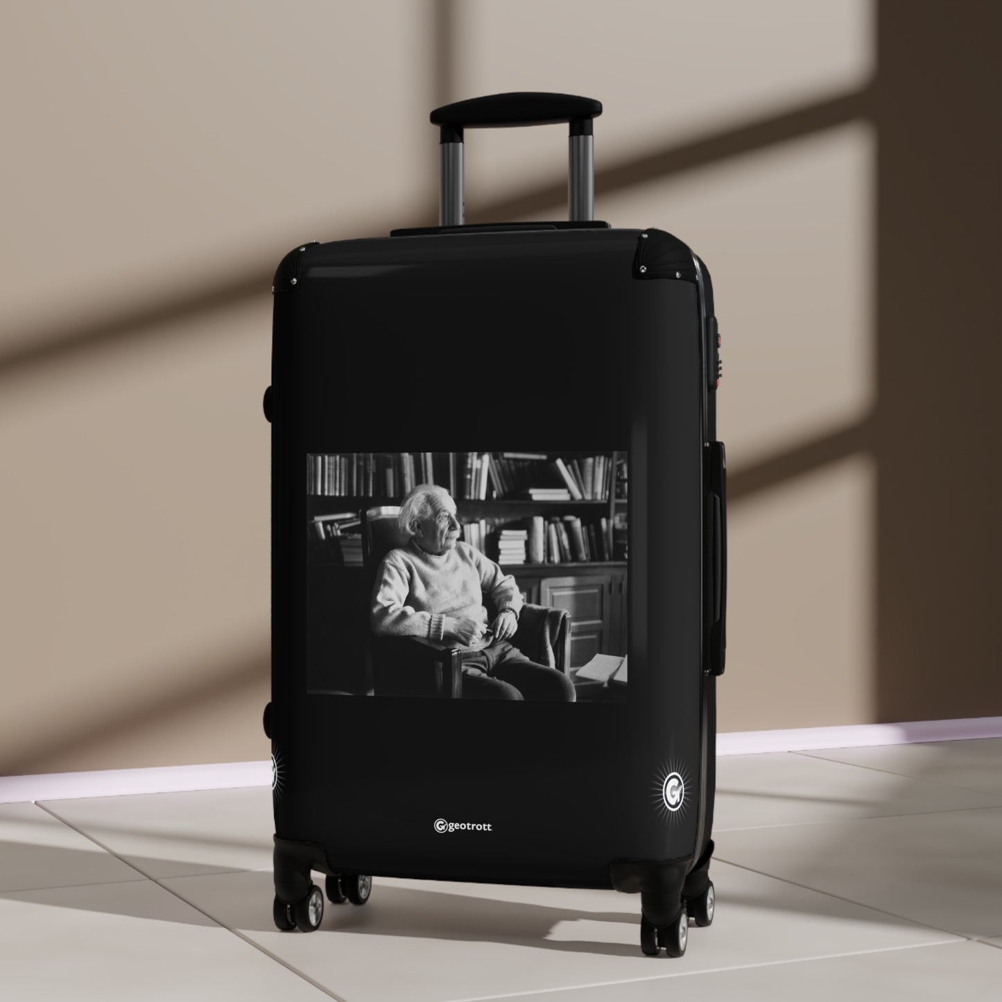 Albert Einstein Letter to President Franklin D Roosevelt 20TH CENTURY Photos Luggage Bag Rolling Suitcase Spinner