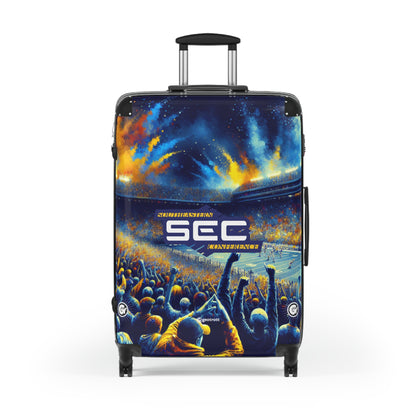 Southeastern Collegiate Athletic Conference Luggage Bag Rolling Suitcase Travel Accessories