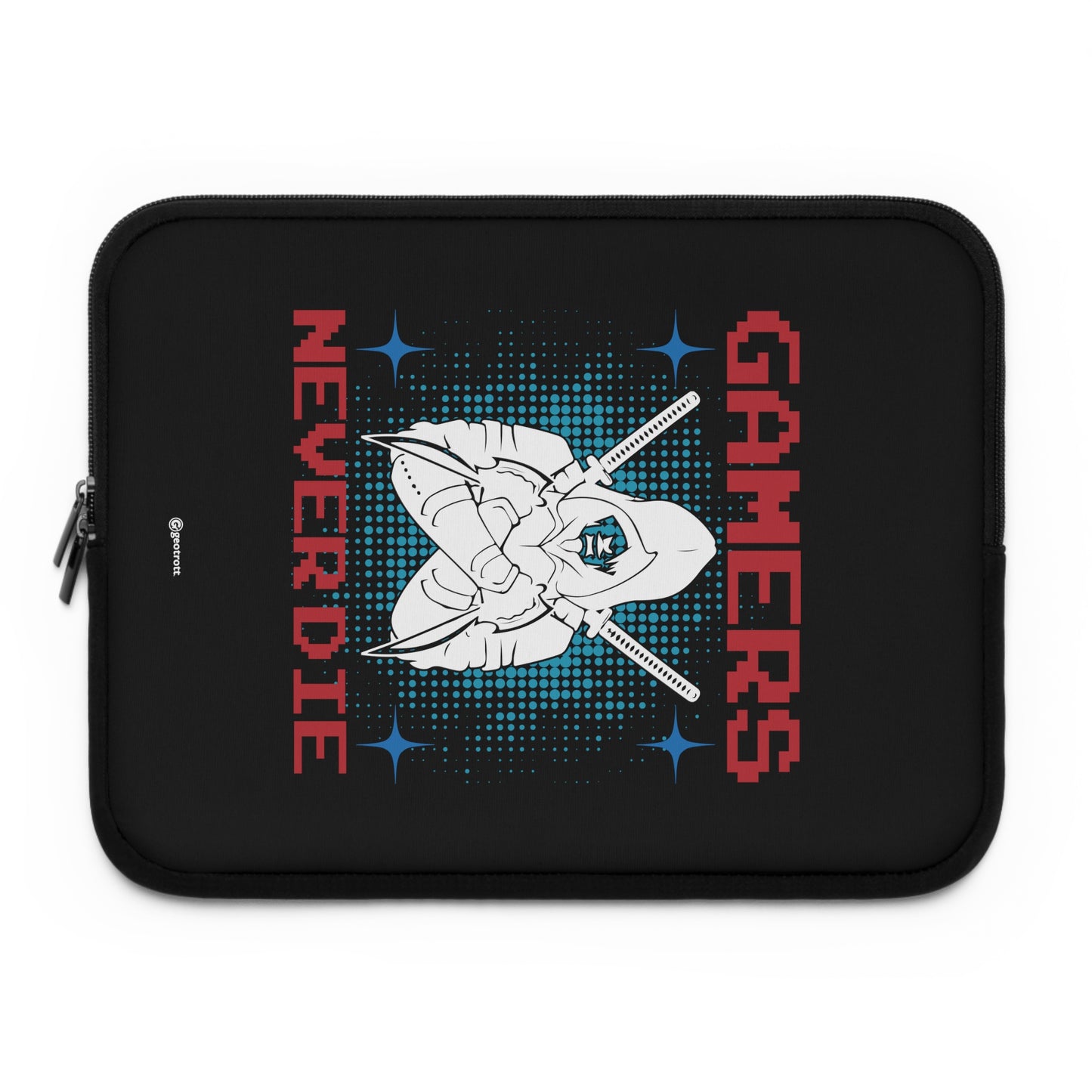 Funda para portátil de neopreno suave y ligera Gamers Never Die 3 Gamer Gaming