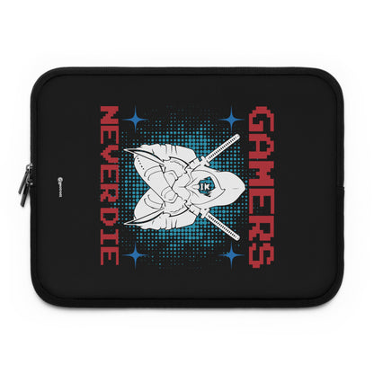 Funda para portátil de neopreno suave y ligera Gamers Never Die 3 Gamer Gaming