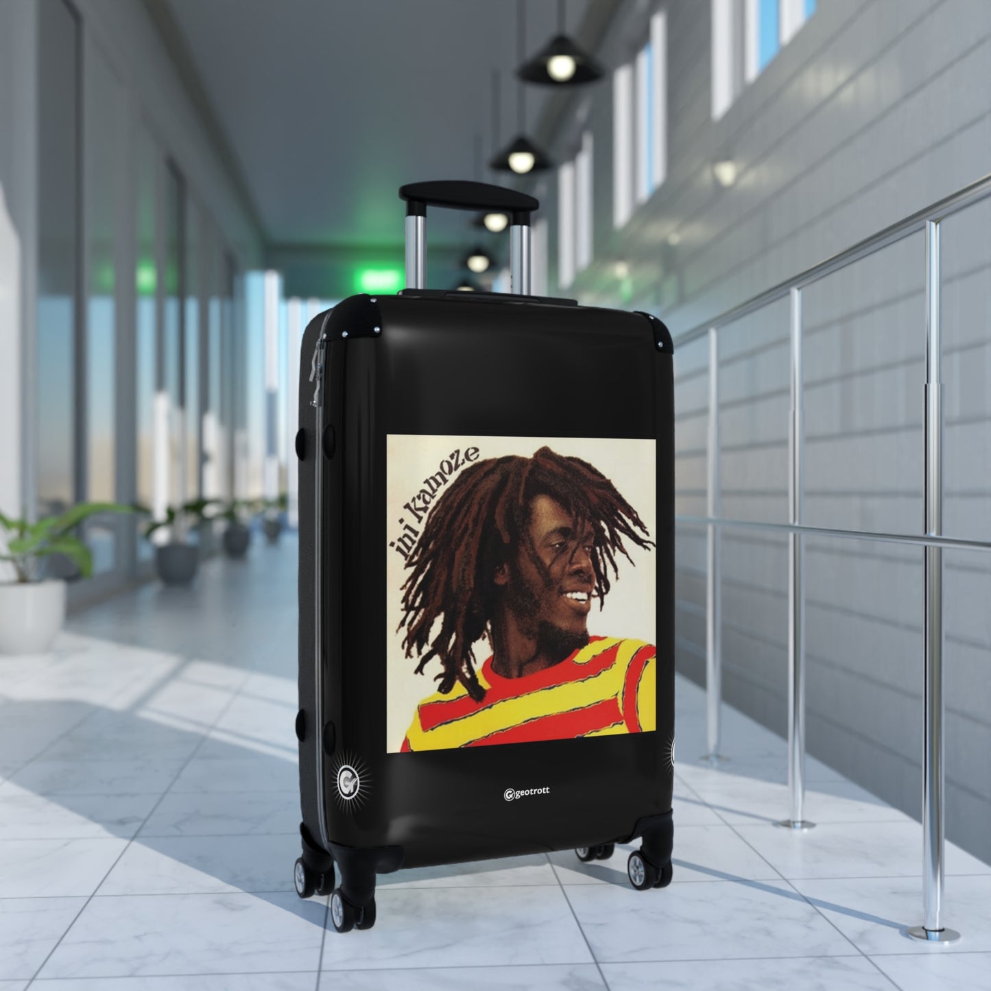 Ini Kamoze 1984 Luggage Bag Rolling Suitcase Travel Accessories