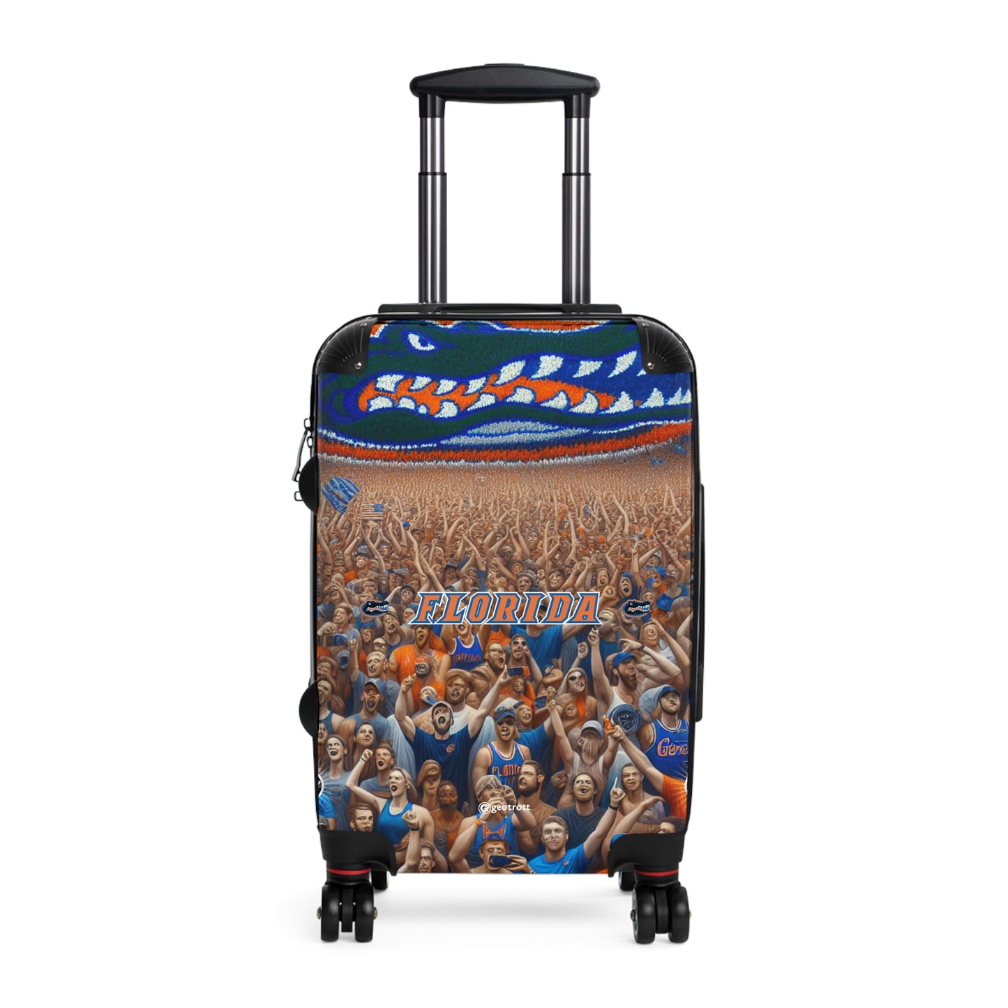 Florida Gators COLLEGE Team Luggage Bag Rolling Suitcase Travel Accessories