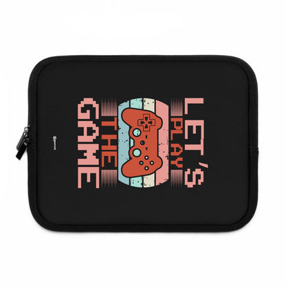 Funda para portátil de neopreno suave y ligera Let's Play the Game Gamer Gaming