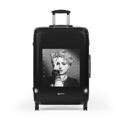 Madonna Madonna Eighties Music Album Luggage Bag Rolling Suitcase Spinner