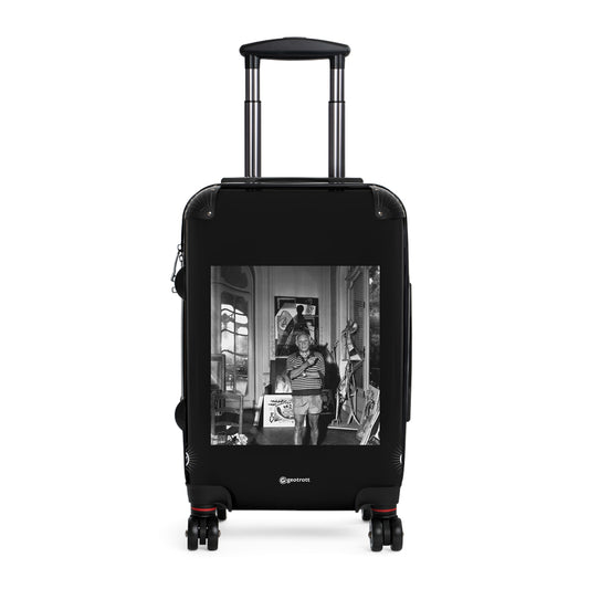 Pablo Picasso at Home The Prolific Artists Life 20TH CENTURY Photos Luggage Bag Rolling Suitcase Spinner