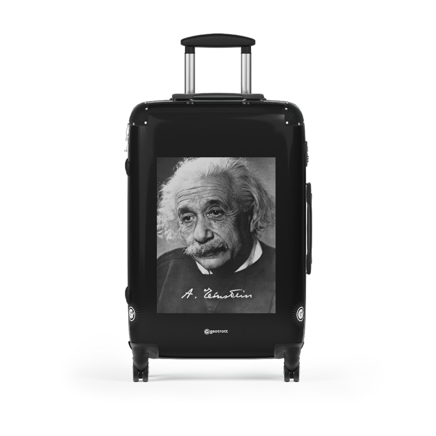 Albert Einstein USA Department of Energy 20TH CENTURY Photos Luggage Bag Rolling Suitcase Spinner