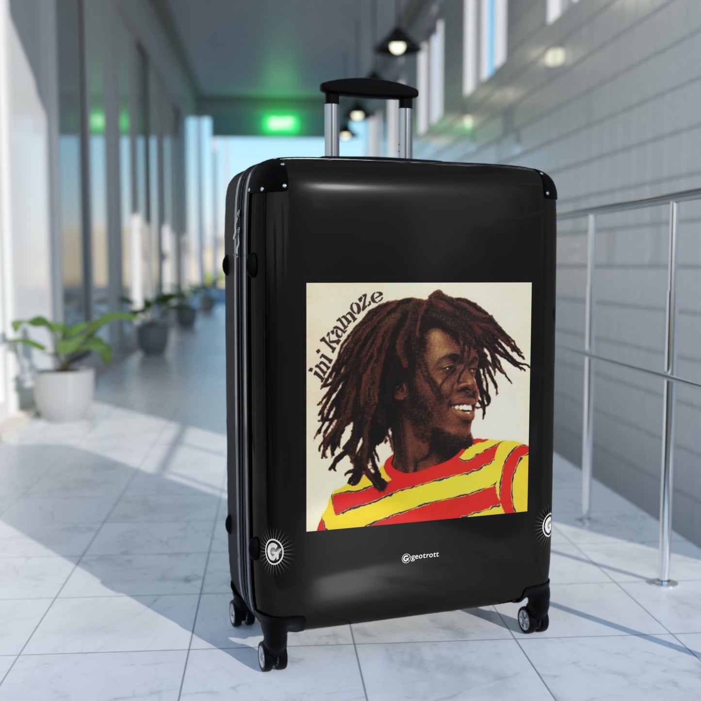 Ini Kamoze 1984 Luggage Bag Rolling Suitcase Travel Accessories